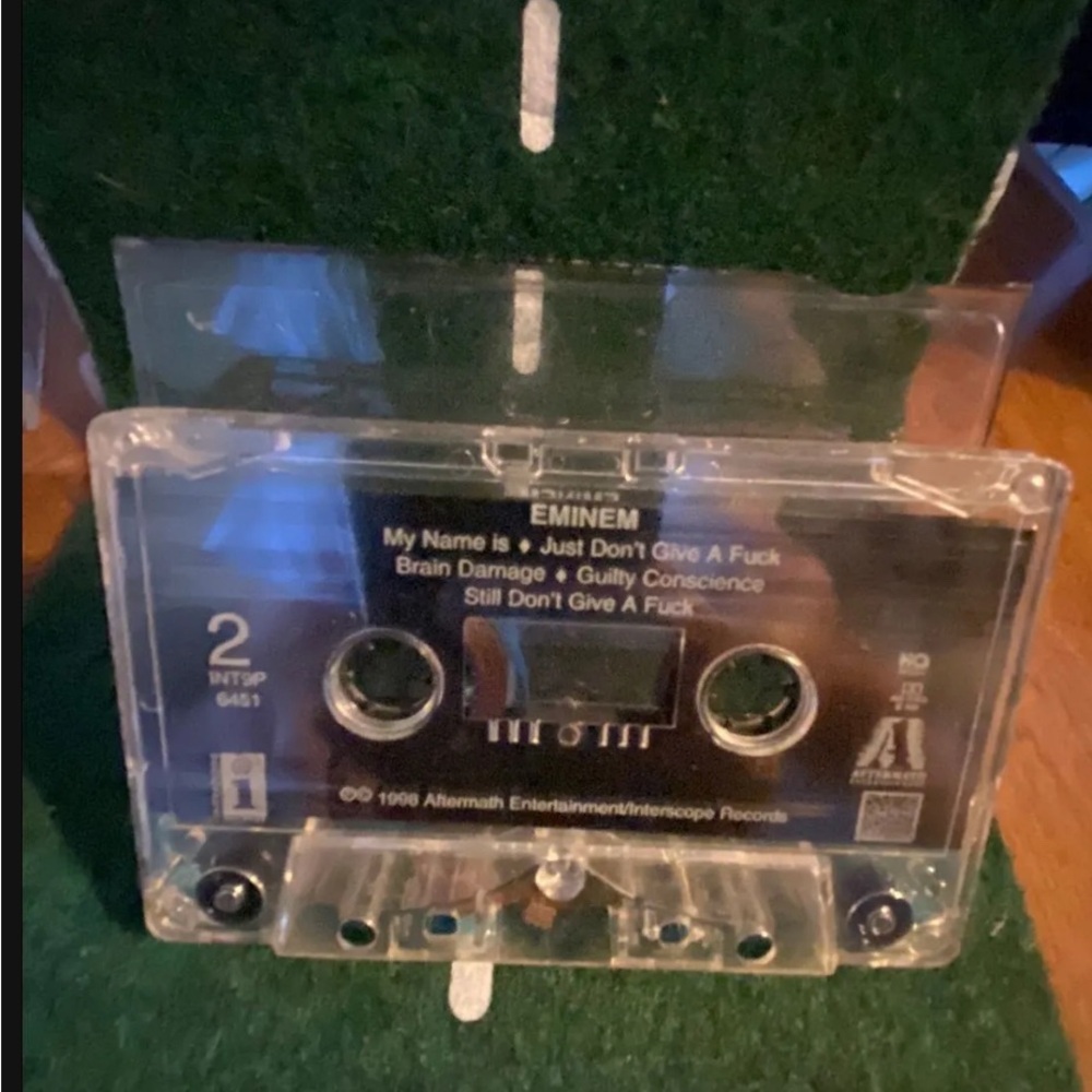 Eminem sampler cassette used poor condition
